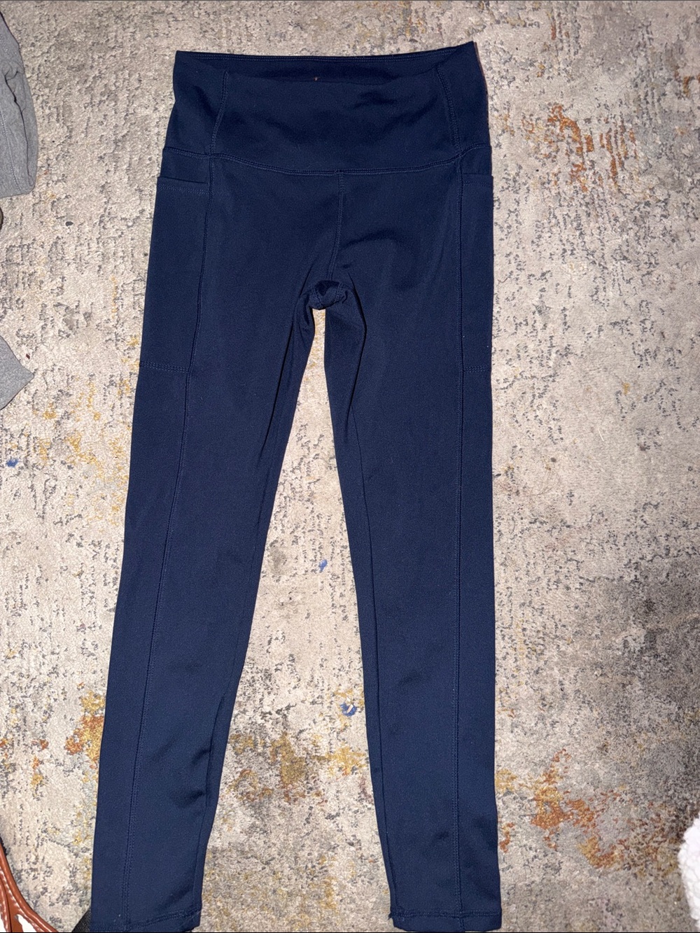 Danskin Navy High-Waist Fitness Leggings